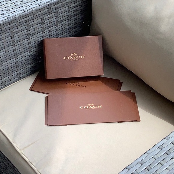 Coach Other Coach Gift Boxes 3 Per Set Poshmark